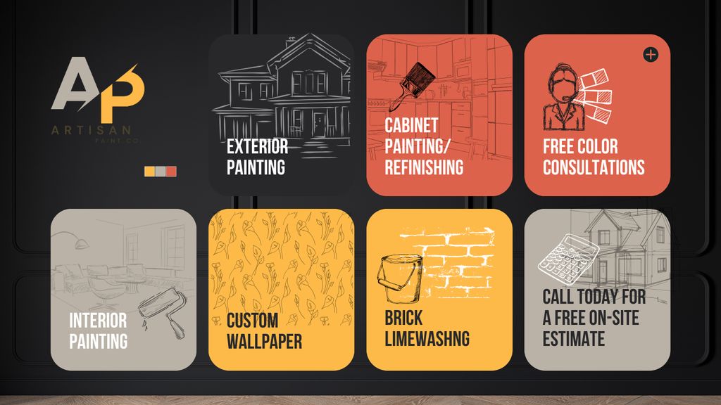 Artisan Paint Co's Painting Services - Updated 01/