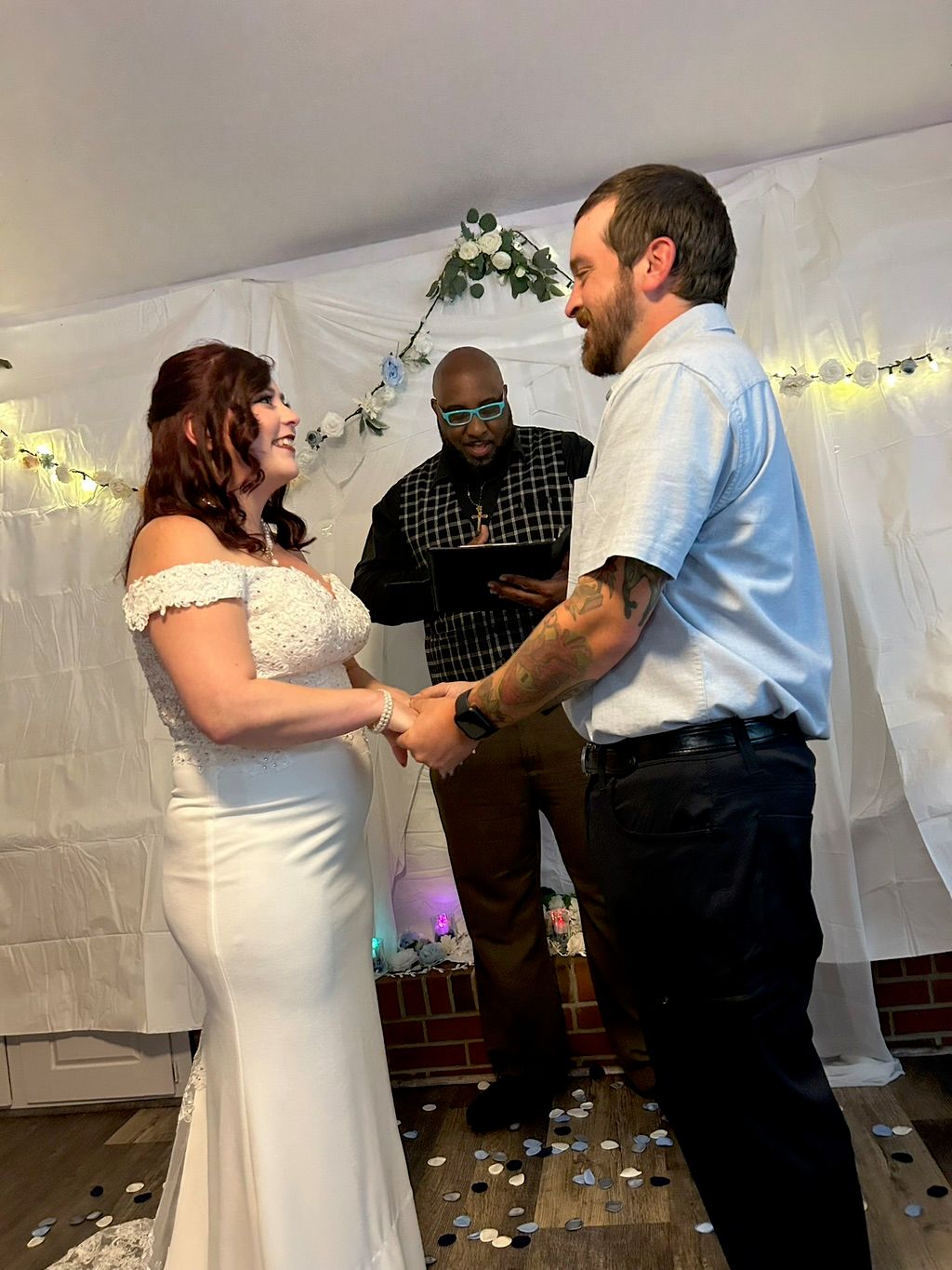 James was an amazing officiant for our last minute