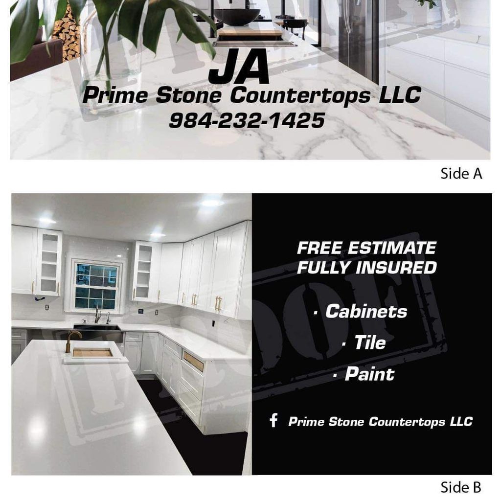 JA Prime stone countertops LLC