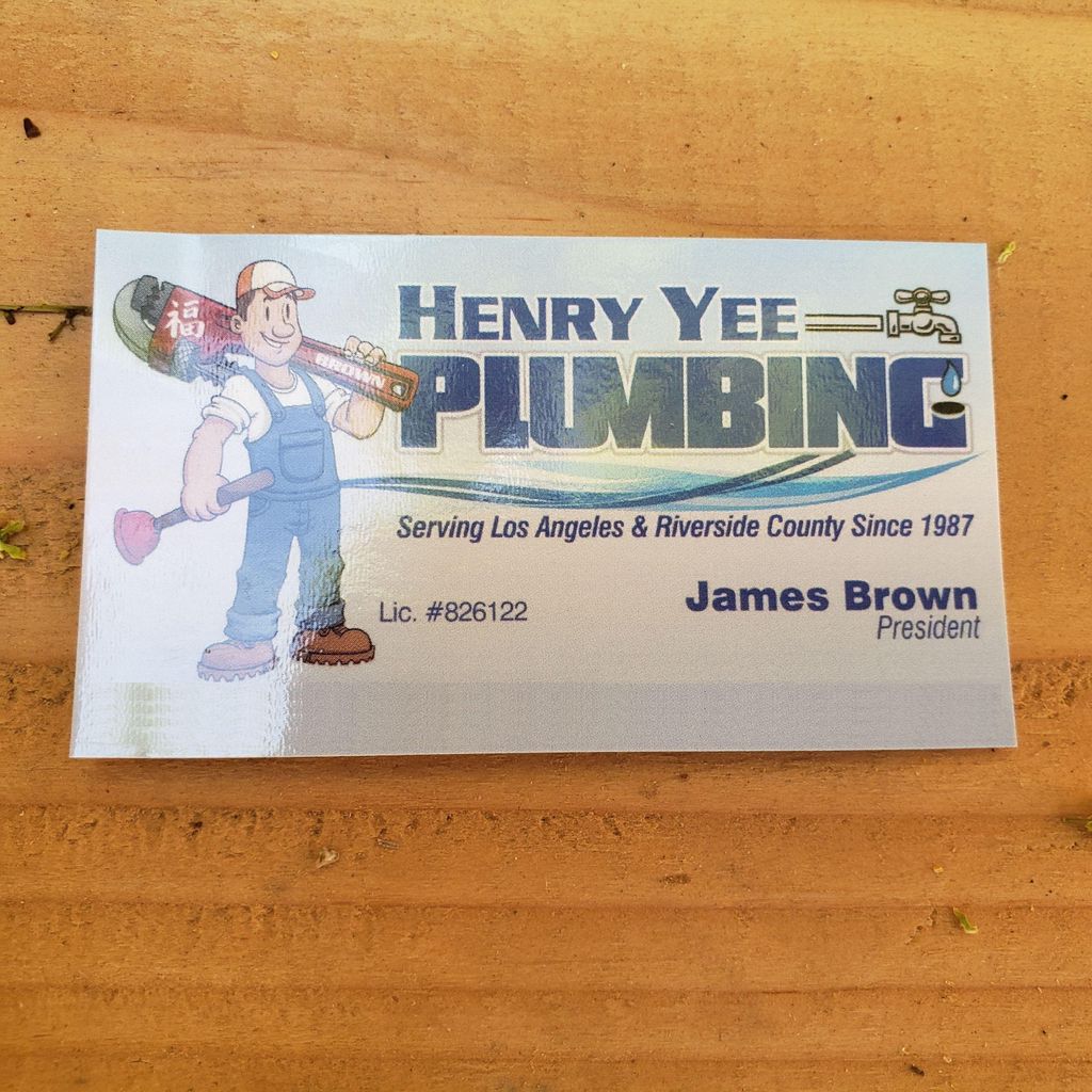 Henry yee plumbing inc