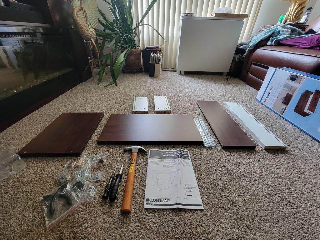 The Before! (Very Organized 🙂)