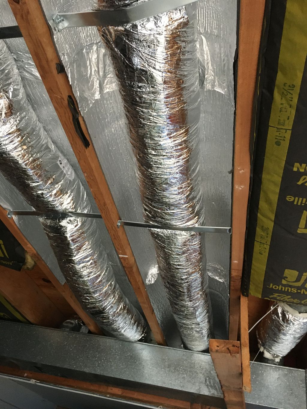 Duct remodeling for new addition