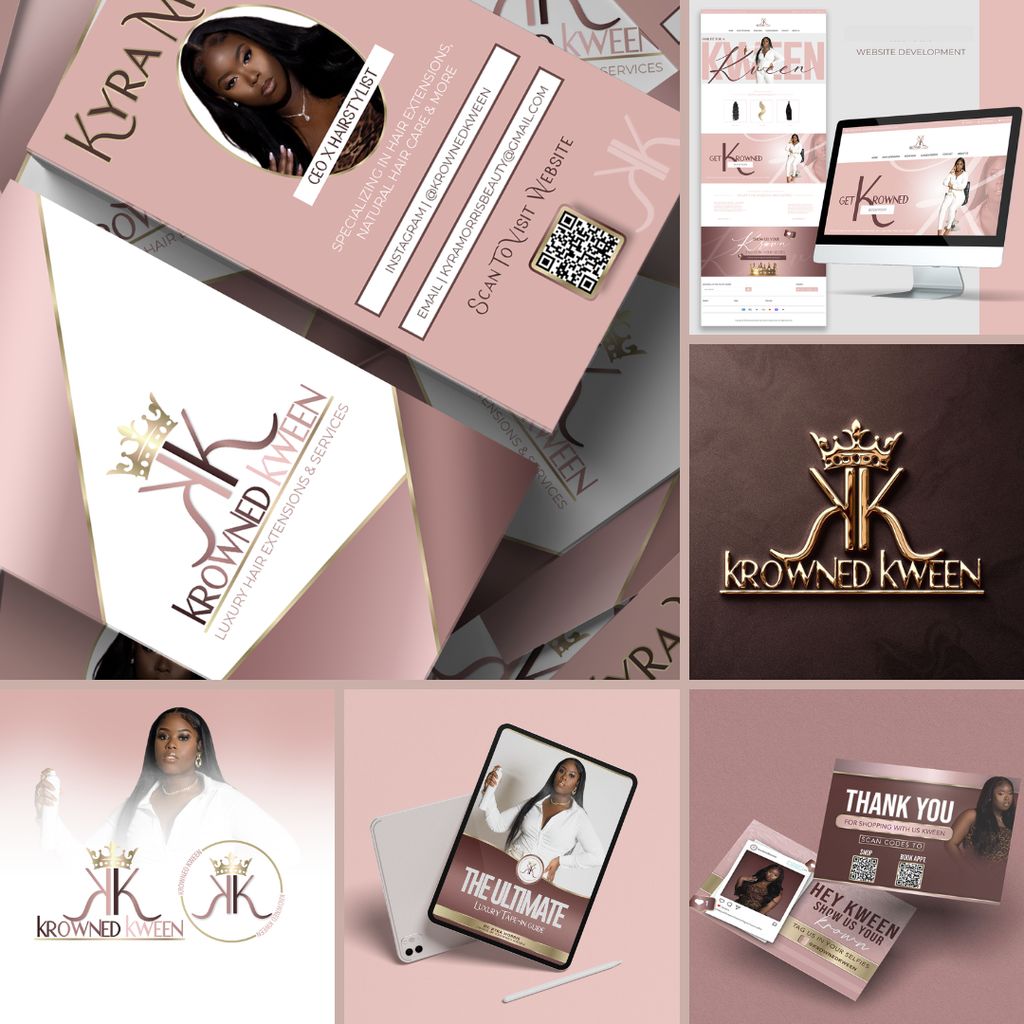 Branding & Website Design For Hairstylist