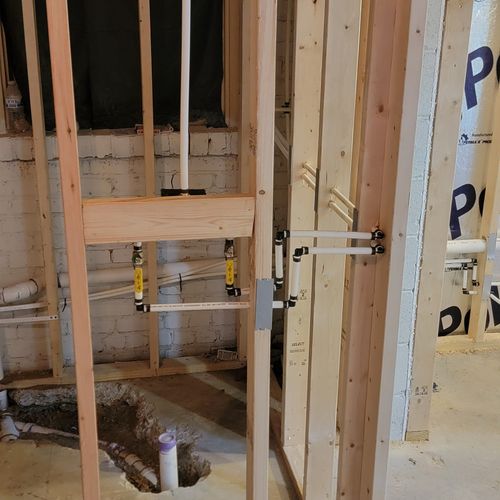 Plumbing Pipe Installation or Replacement