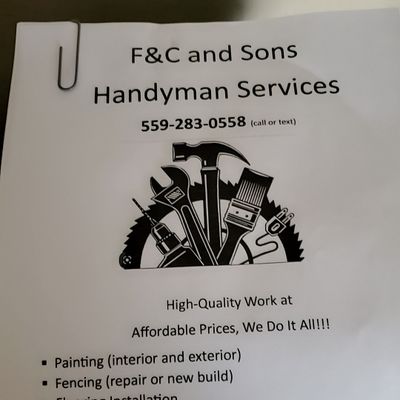 Avatar for F&C And Son Handyman Services