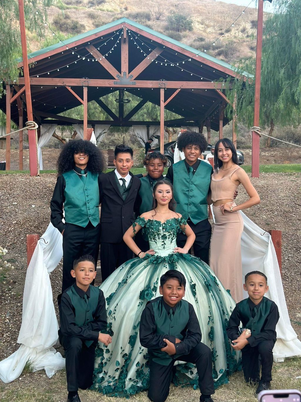 Cj’s Quinceañera 💚👑