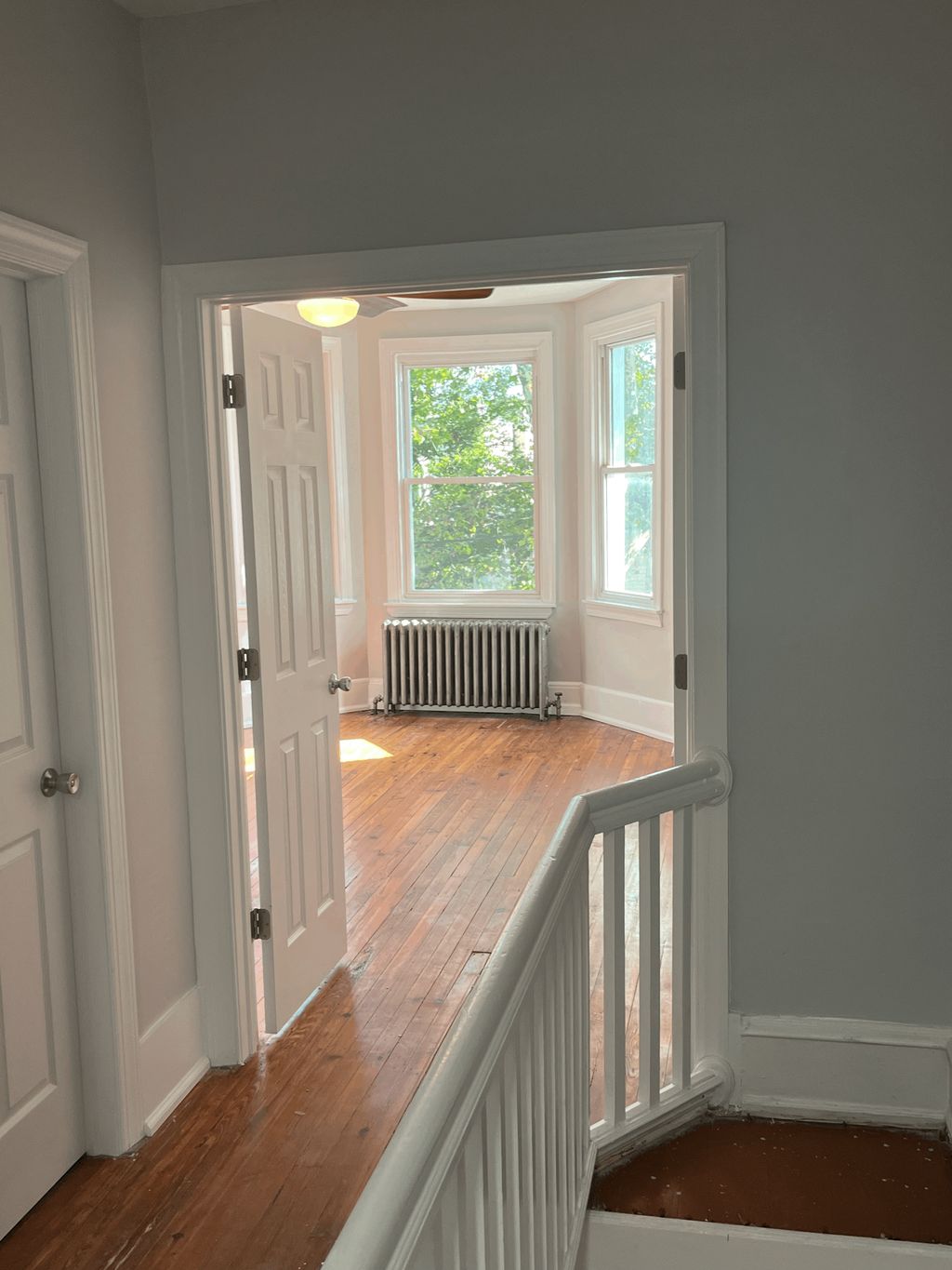 Renovation project of a brown stone rental propert