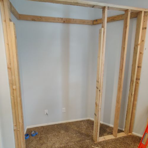 Closet and Shelving System Installation