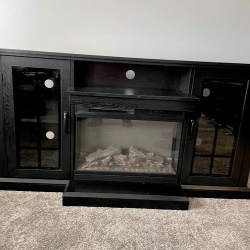 I couldn't be happier with the fireplace assembly.
