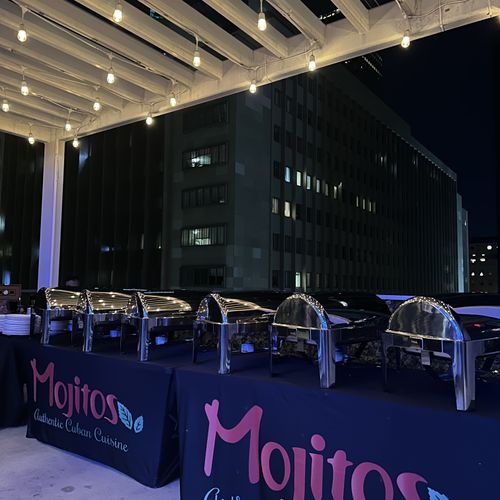 catering @ rooftop bar 