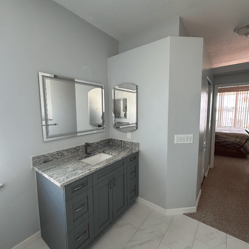 Master Bathroom in Cape Coral (Vanity)