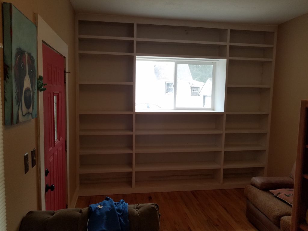 added bookshelf