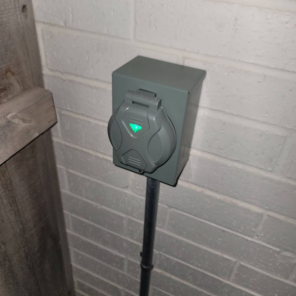 Back-Up Power Portable Generator Inlet Box 