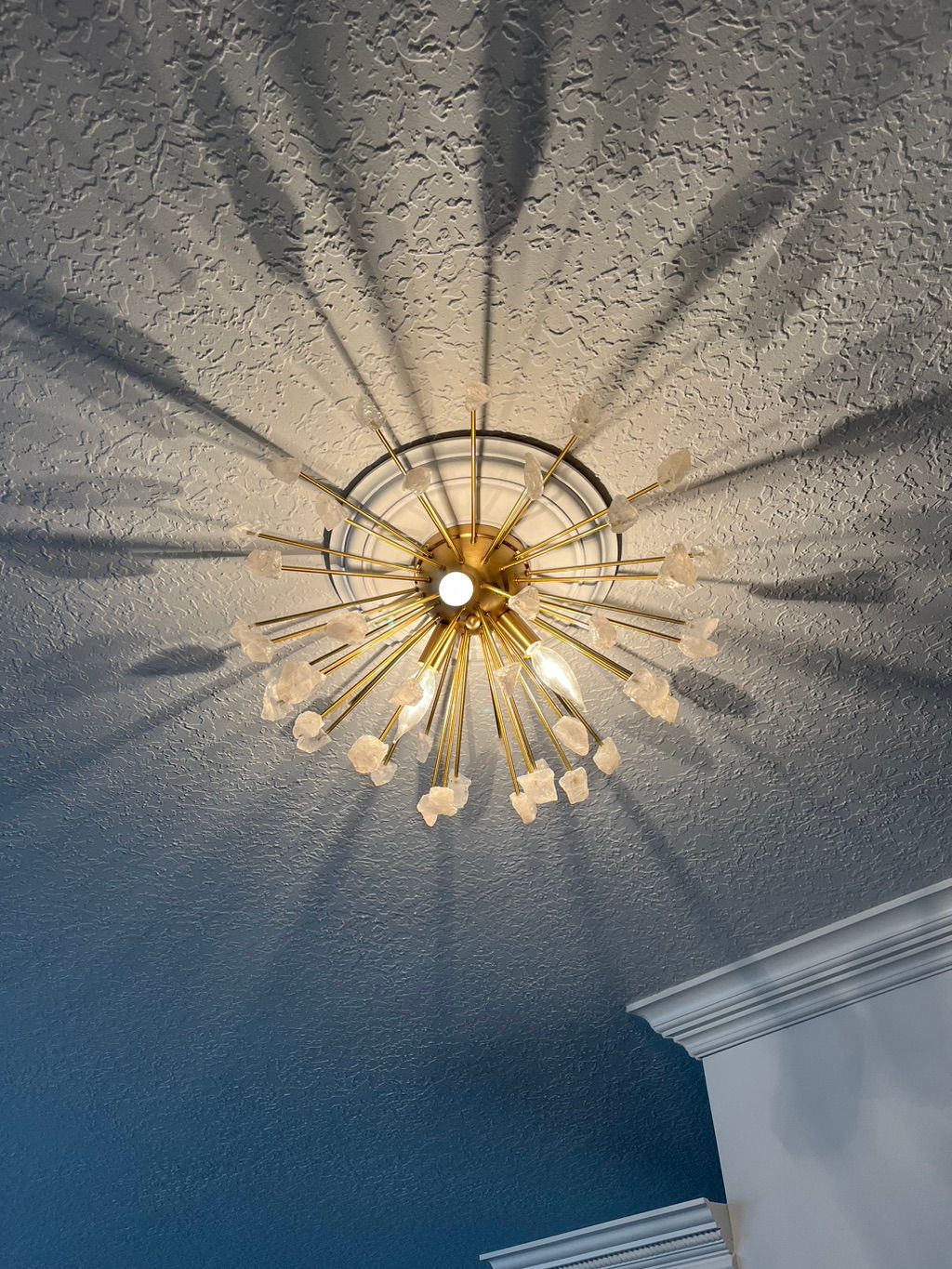 Hallway light installed 