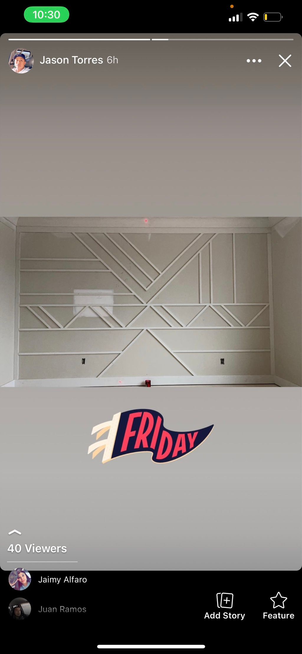 Accent walls 