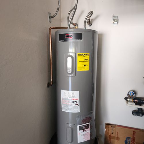 Water Heater Installation or Replacement