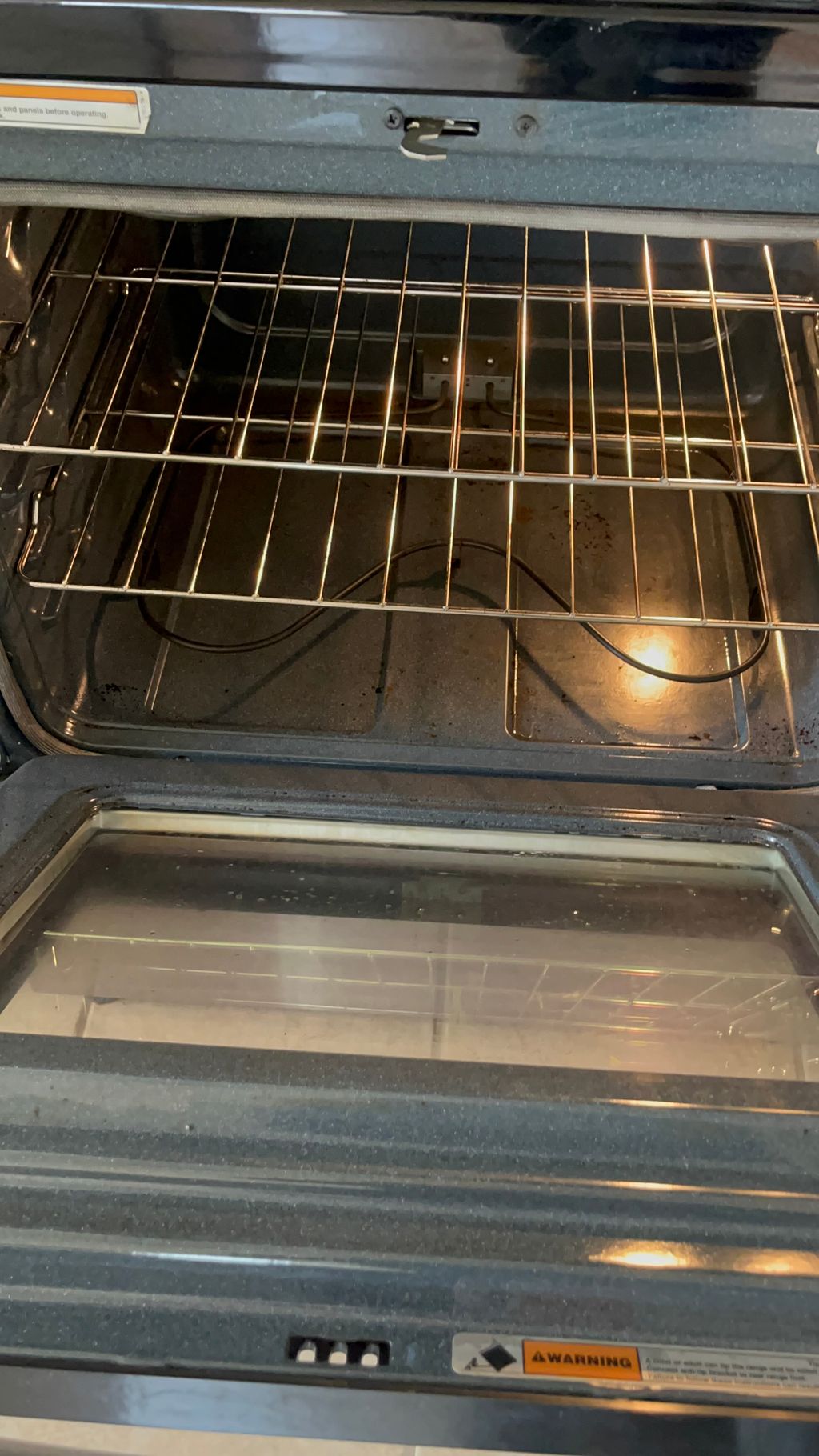 Silver Stone Oven After 