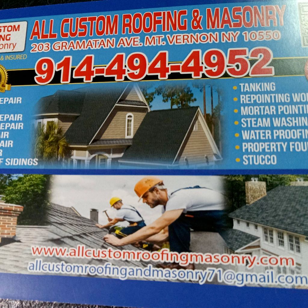 ALL CUSTOM ROOFING & MASONRY