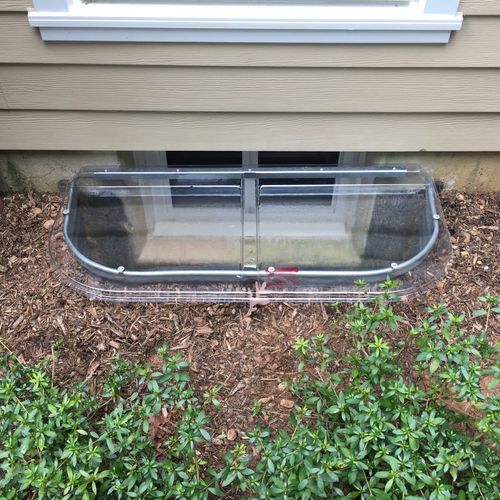 Regular Galvanized Window Well