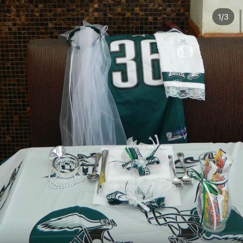 Philadelphia Eagles Bridal Shower 