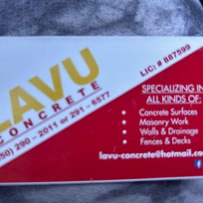 Avatar for Lavu Concrete