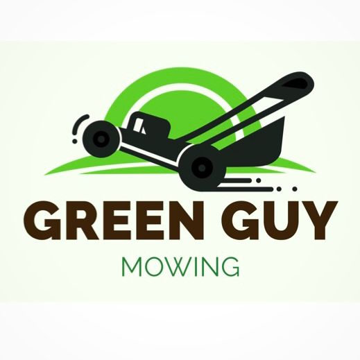 Green Guy Mowing