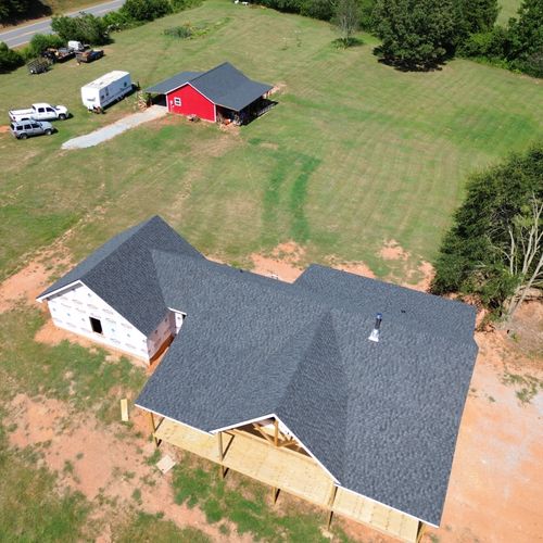 Showcase Your Roof with Drone Photos