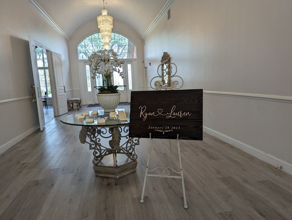 Wedding Seating Cards 