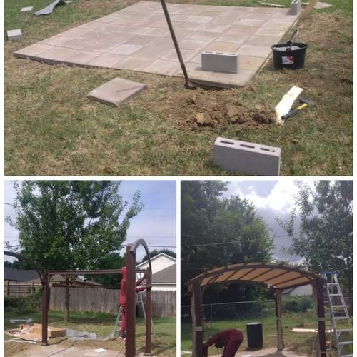 Gazebo Installation and Construction