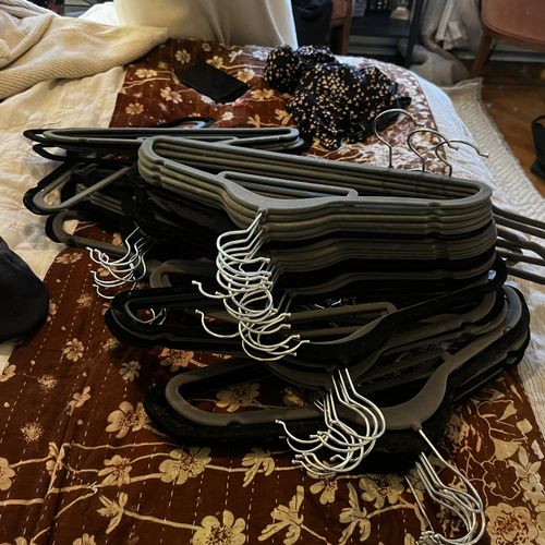 Free Hangers Following Clean Up