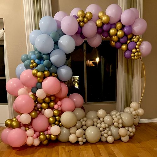 Rueballoons did an excellent job from when I first