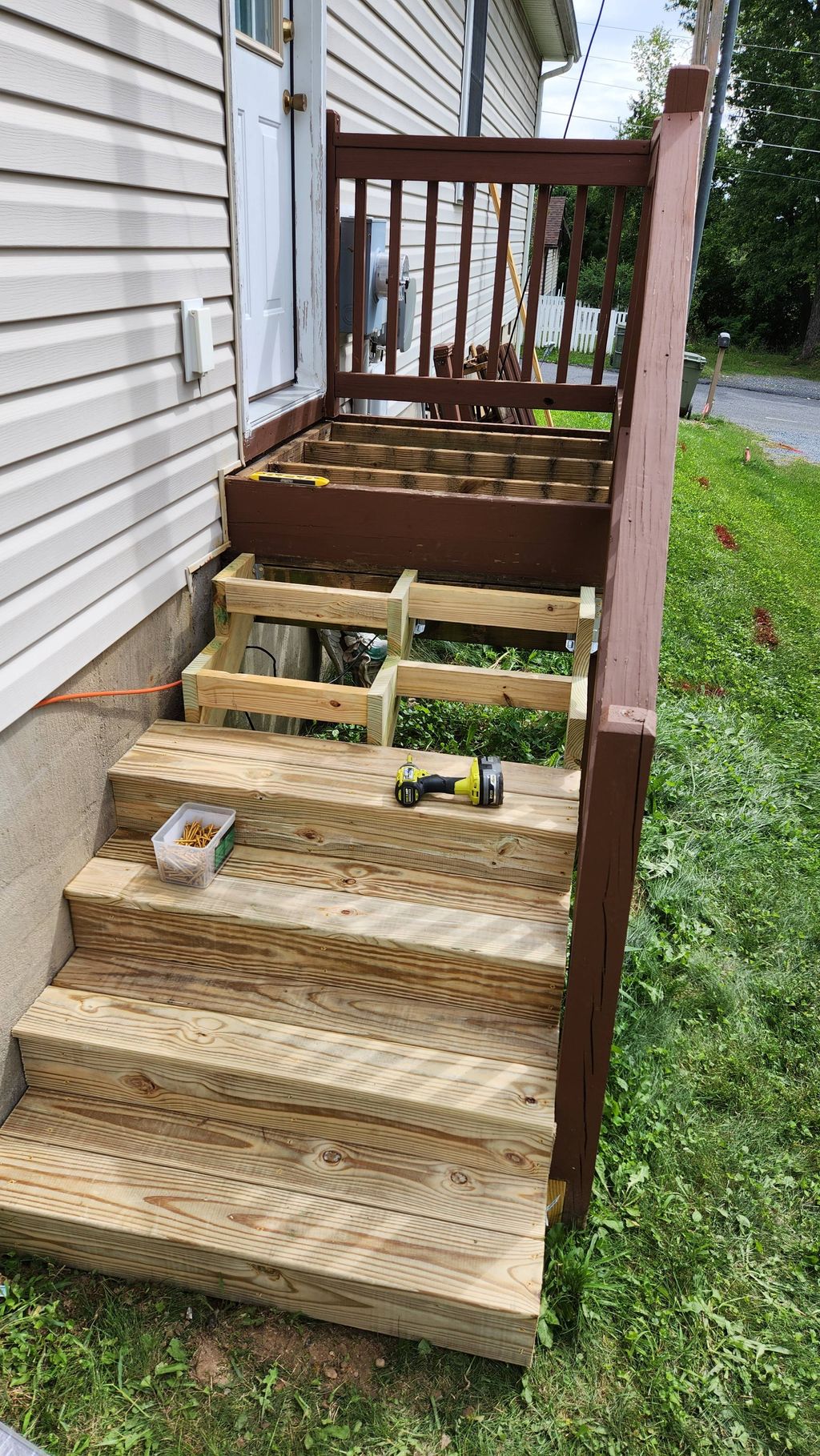 porch and stair rebuild 