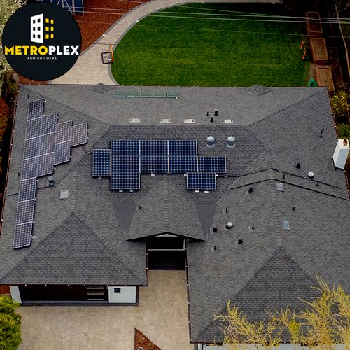 Roofing and solar panel installation