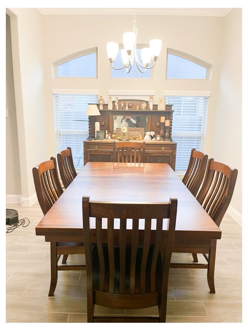 Organized Dining Room