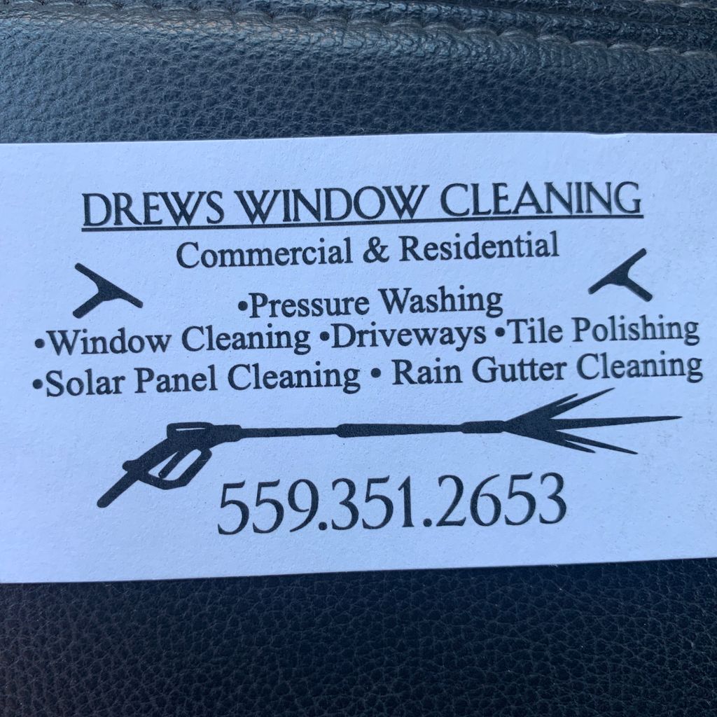 Drew’s window cleaning