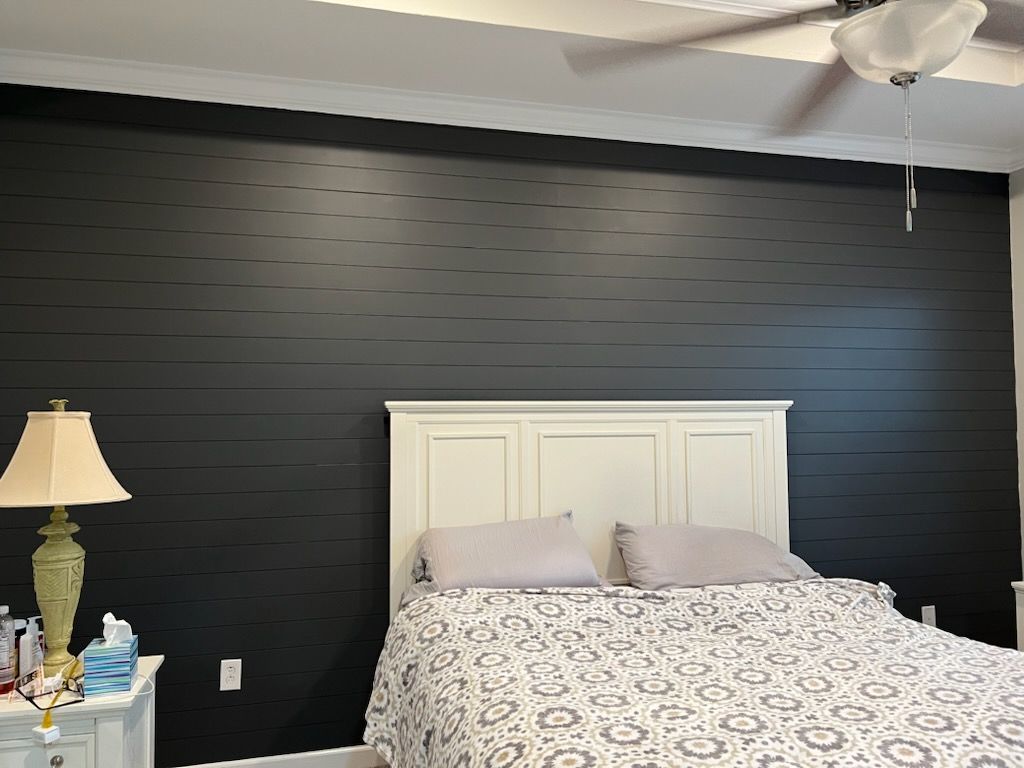 Shiplap Feature Wall Completion