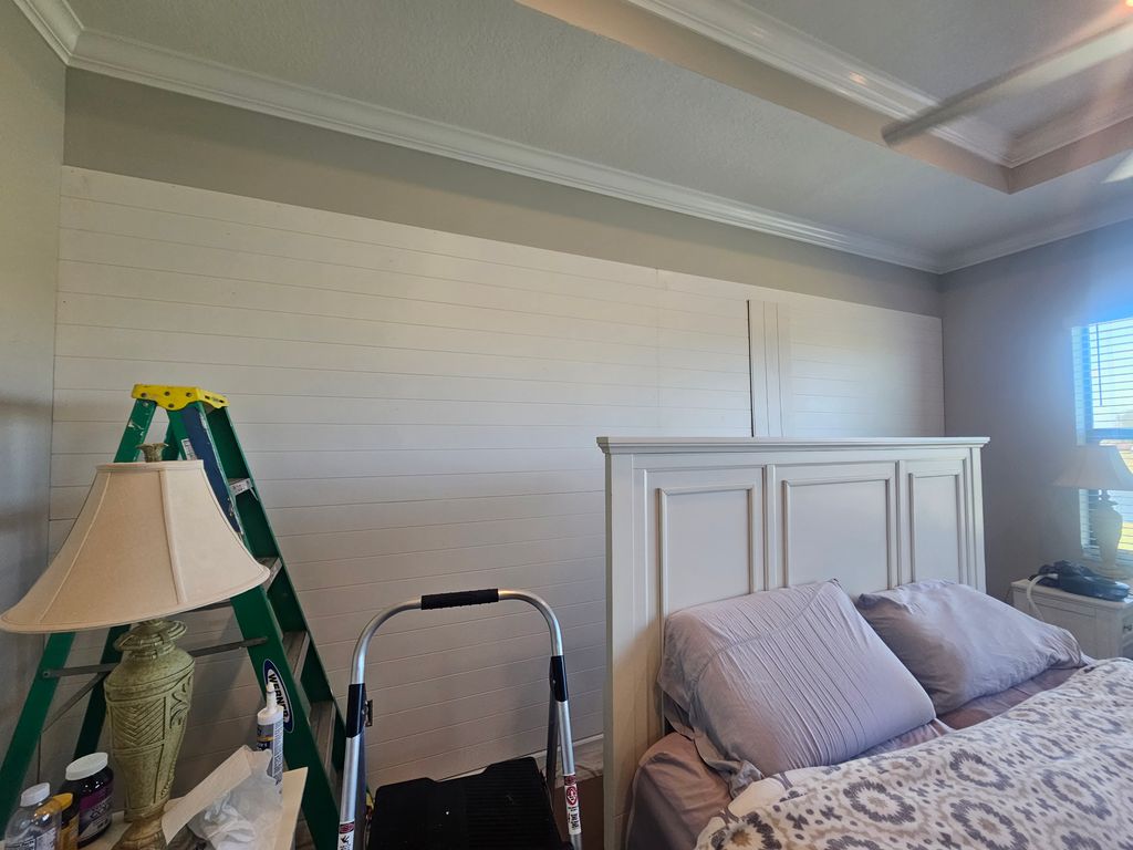Shiplap Feature Wall