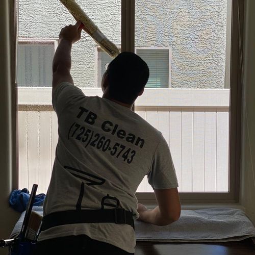 I recently hired Tb Clean to clean the windows in 
