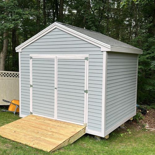 F&M home improvement build a shed for me they are 