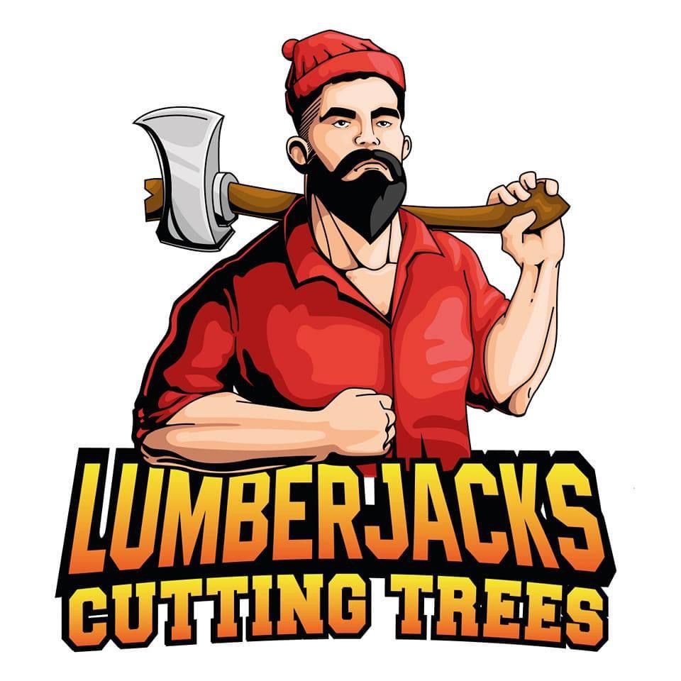 LUMBERJACKS CUTTING TREES