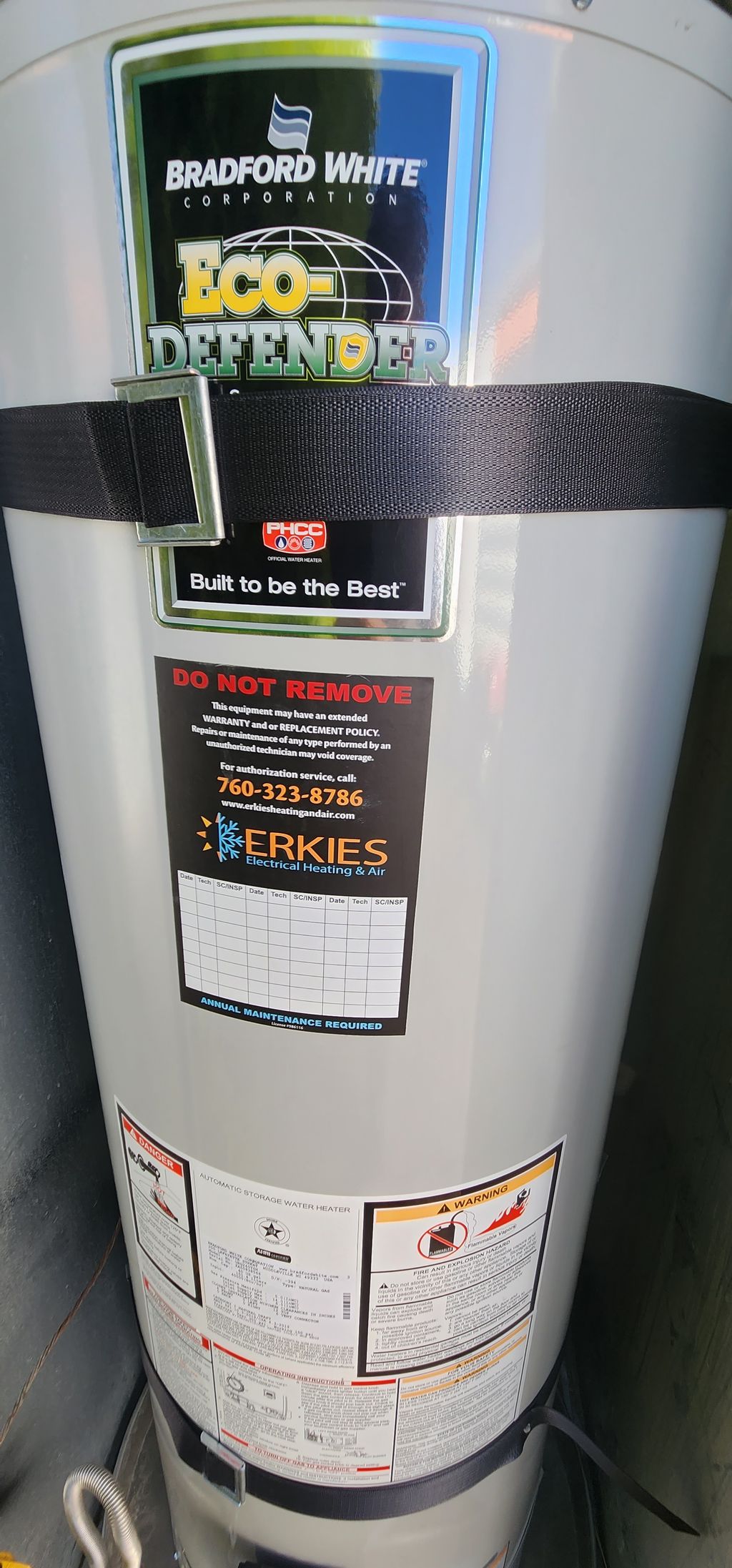 Water Heater Installation or Replacement