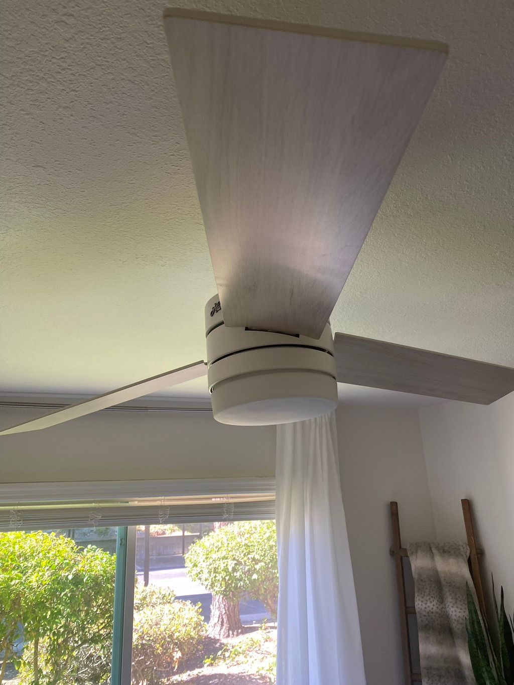 Ceiling fan installation 