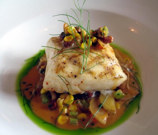 Sea Bass Corn Maque Chox