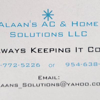 Avatar for Alaan's AC & Home Solutions