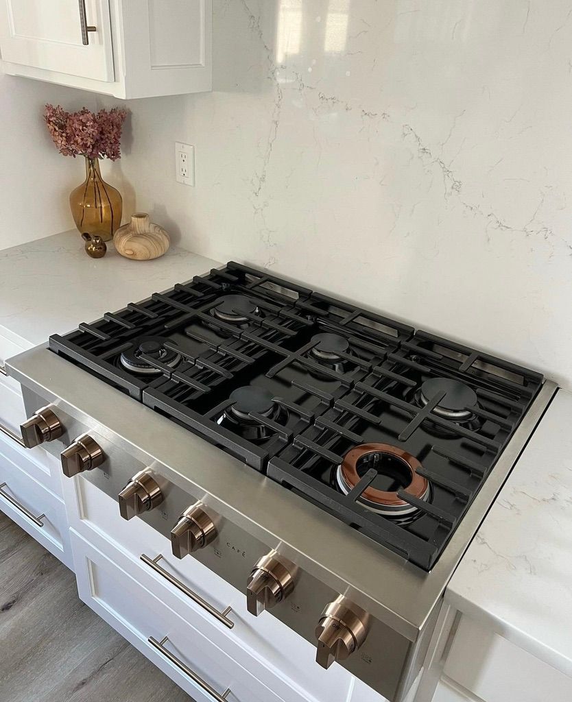 Stove top cleaning 