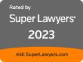 Rated by Super Lawyers 2023