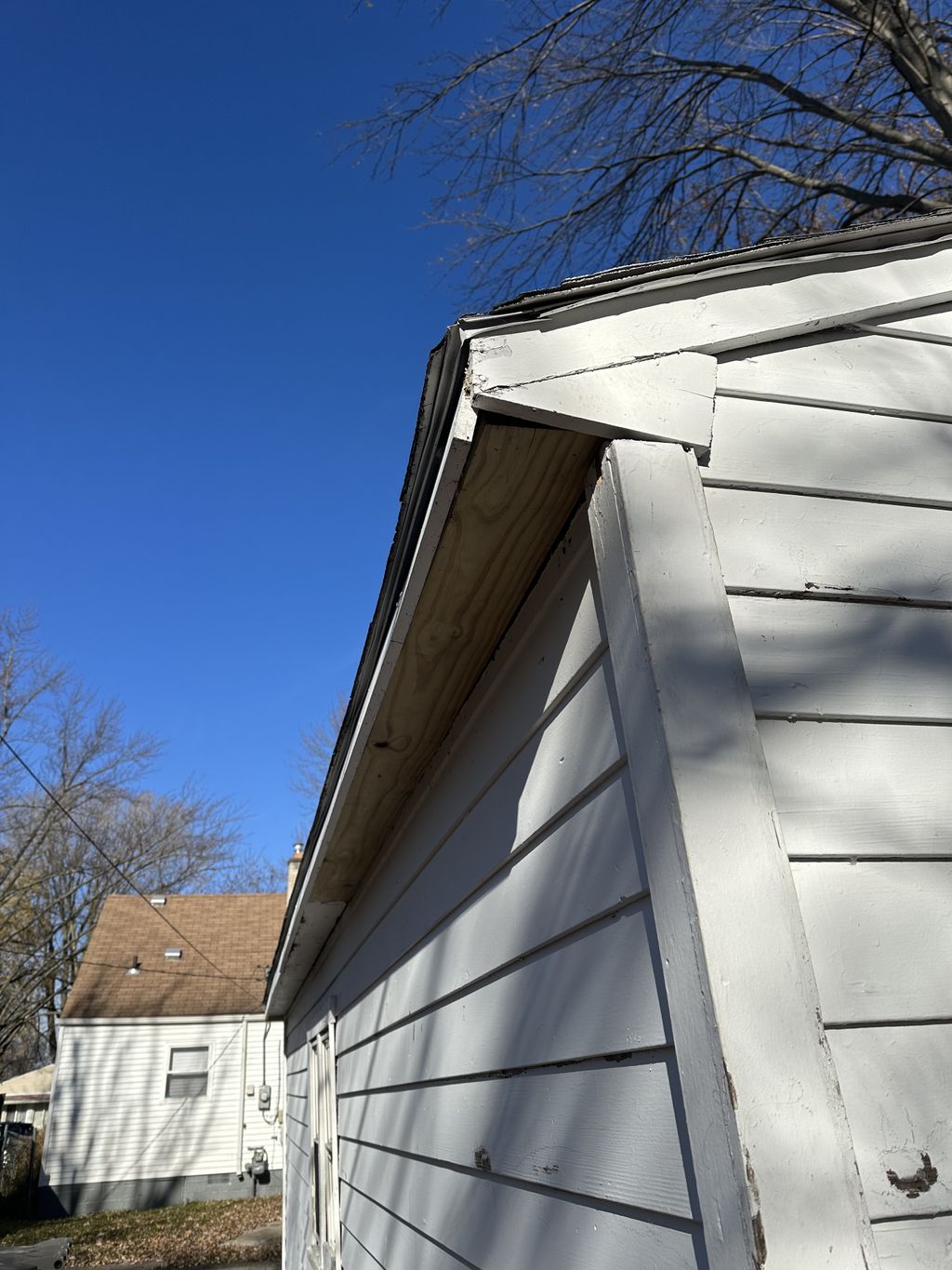 Exterior wood replacement & painting 