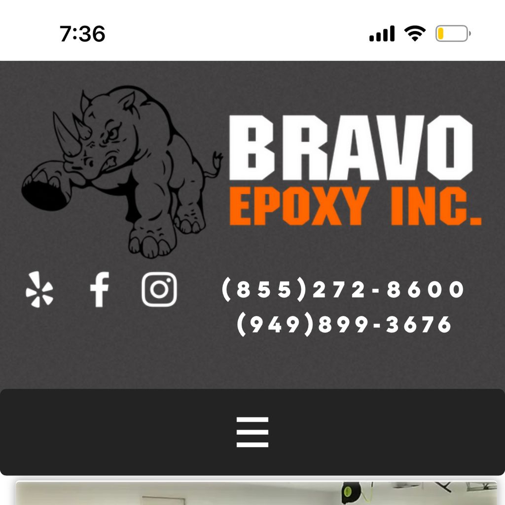 Bravo Epoxy Coatings