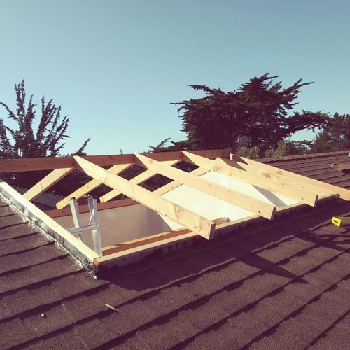 framing a new roof