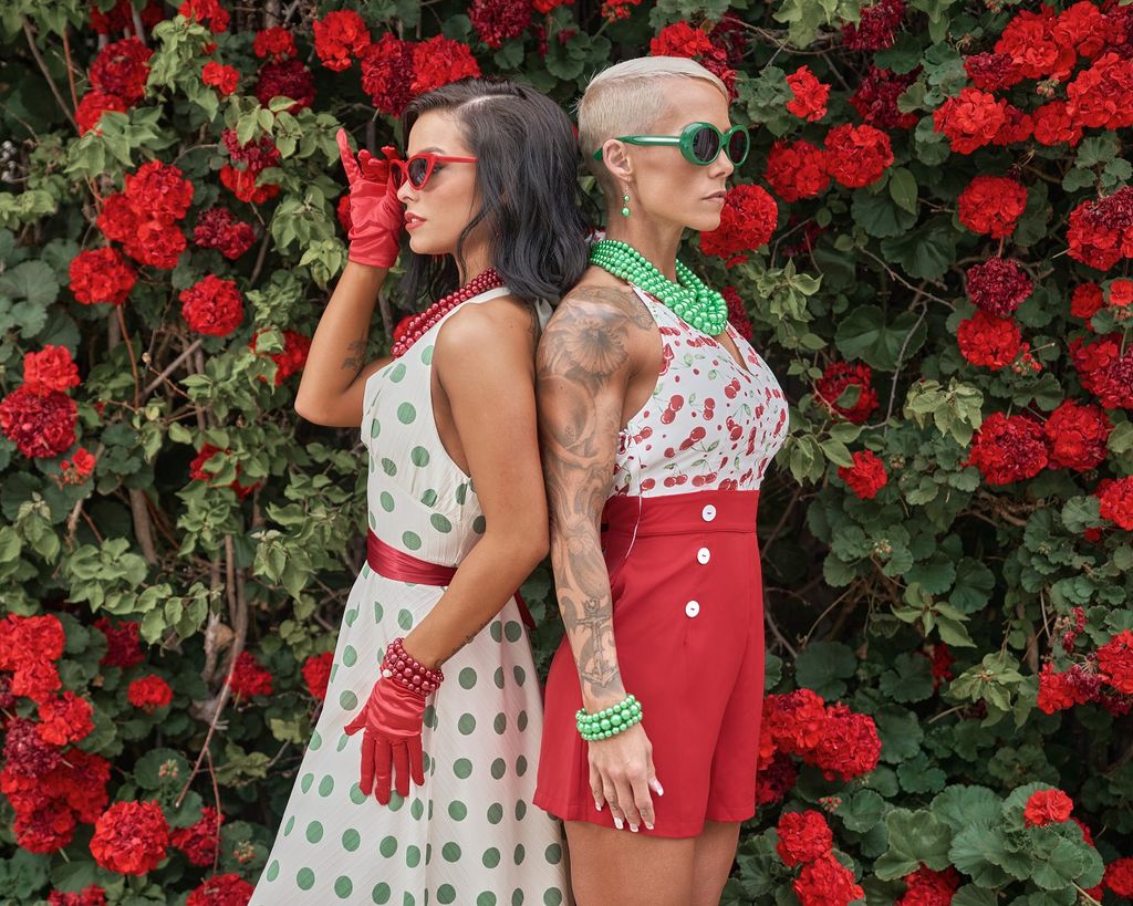 Mother & Daughter Vintage Fashion Photoshoot